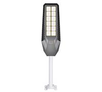 Avizar, lampe solaire LED 18 W avec détecteur de mouvement et batterie 20 000 mAh, noir