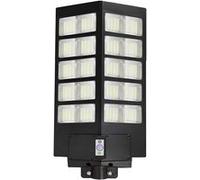 Avizar, lanterne solaire à LED 16 W pour l'extérieur avec détecteur de mouvement intelligent, IP44, noir