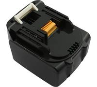 Avizar, Li-Ion 14,4V 5000mAh 72Wh batterie pour Makita BL1430 outil, noir