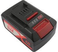 Avizar, Li-Ion 18V 3000mAh 54Wh batterie pour Einhell PXBP-300 PXBP-600 outil, noir / rouge