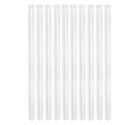Avizar Lot de 10 Bâtons de Colle Thermofusible 7x180mm Format Stick Blanc