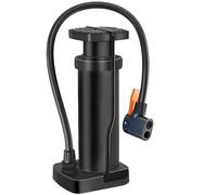 Avizar Mini Pompe à Pédale Manuelle 17?cm Portable Polyvalent et Pratique Noir