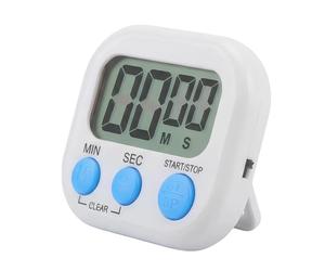 Avizar Minuteur Électronique 100 Minutes Aimanté avec Affichage Digital Blanc