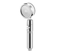 Avizar Pommeau de Douche Turbo Argent