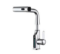 Avizar Robinet de Lavabo Extensible Argent