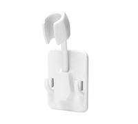 Avizar Support de Douche sans Perçage Fixation Adhésif Orientable 360° Blanc