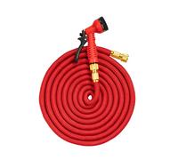 Avizar Tuyau d'Arrosage Extensible Rouge