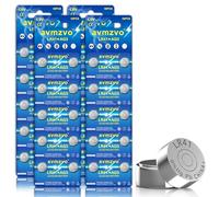 avmzvo AG3 Lot de 40 piles bouton alcalines LR41 sans mercure 392/192/L736/G3A/3GA 1,5 V