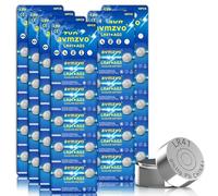 avmzvo AG3 Lot de 60 piles bouton alcalines LR41 1,5 V 392A/192/LR736 | G3/3GA, étanche et sans mercure, convient pour les montres, les calculatrices, les jouets, etc