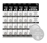 avmzvo CR1225 Lot de 24 Piles Bouton au Lithium CR1225 3 V