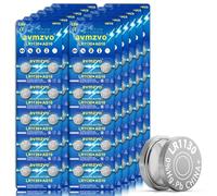 avmzvo Lot de 120 piles bouton LR1130 AG10 LR54 189 389 1.5V alcalines, sans mercure, emballage sécurisé pour enfants【5 ans de garantie de stockage】