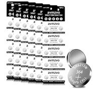 Avmzvo SR621SW Lot de 60 Piles Bouton pour Montre SR621SW 364 LR621 1,5 V
