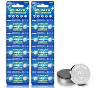 avmzvo SR927SW Piles bouton, 20 pièces, 1,5V, V395/SR57/LR927 pour montre, emballage sécurisé pour enfants【5 ans de garantie】