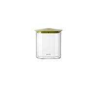 Avocado green LOT DE 2 BOCAUX EN VERRE RECTANGULAIRES "FRESH&STYLE" - M