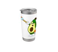 Avocat Peintre Pinceau Peinture Gobelet isotherme en acier inoxydable double paroi
