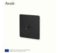 Avoir-Joli Mural à 2 Voies Noir, Gradateur 256, Panneau en Acier Inoxydable, Prise de Courant EU FR Type C, Port de Chargeur, Sortie de Type 86 prise electrique mural francais interupteur lumiere TV S