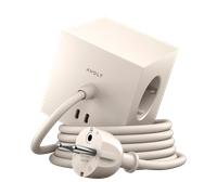 Avolt Square 1 prise avec sortie USB-C 30W 1.8 m Nomad sand