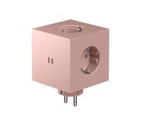 Avolt Square 2 Multiprise Cube Design Avec USB-C 30 W - 5-En-1 Avec 3 Prises Secteur & 2 Ports USB-C - Bloc Prise Compact Pour Bureau, Maison, Voyage Et Hôtel