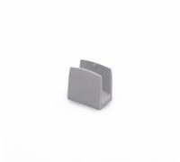 Avosdim Clip de manivelle gris - Volet roulant - Pièce détachée compatible ZF (réf. F140B)