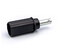 Avosdim Embout octogonal 40 crabot + tube Ø16 L90 - Volet roulant - Pièce détachée compatible ZF (réf. A403)