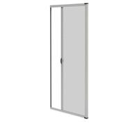 Avosdim Store moustiquaire Porte Alu Luxe - H230 x L140cm recoupable - Gris 7038 texturé - Protection contre les insectes ajustable