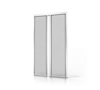 Avosdim Store moustiquaire Porte Alu Luxe (Blanc, L240 x H 230 cm)