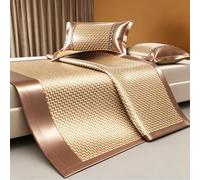 AVSMGP ,B,90×190cm (35.4×74.8"), Surmatelas Rafraîchissant pour Lit avec Taies d'oreiller, Tapis De Couchage D'été Pliable Et Respirant- pour Maison,Dortoirs Et Personnes Ayant Chaud en Dormant