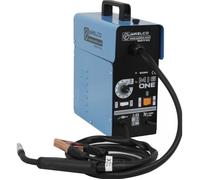 AWELCO Poste à souder Mig One sans gaz 95 A - Livré avec torche, pince de masse, masque de protection et bobine fil fourré 0,9 mm