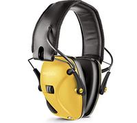 AWESAFE Casque de tir antibruit électronique GF01 Réduction du Bruit Maximisation du Son Sécurité Electronique Casque antibruit, Protection Auditive,Idéal pour Le Tir et la Chasse(Jaune)