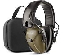 awesafe Protection auditive électronique pour Les Sports d'impact [Livré avec Sac de Transport Rigide], Casque Electronique Anti Bruit, NRR 24 DB, Casques Anti Bruit Idéal pour Les tireurs et Hunting