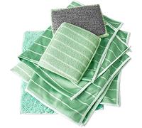 Awinker Lot de 6 Chiffon Bambou Microfibre pour Vitres Miroirs Carreaux Carrosserie Ménage Salle de Bain