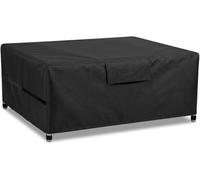 Awnic Housse de protection pour meubles de jardin - Résistante à l'hiver - 160 x 160 x 85 cm - En tissu Oxford 420D - Imperméable, anti-UV et indéchirable - Rectangulaire