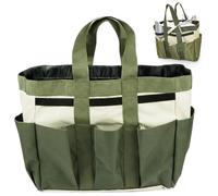 AwnsIMfreien Sac de Jardin, Sac à Outils de Jardin, Chariot Jardinage et Rangement Portable Robuste avec Plusieurs Poches pour Outils Jardinage, Hommes et Femmes, Caddie