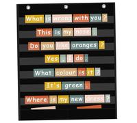 AwnsIMfreien Tableau de poche, 9 pochettes, salle de classe, Std