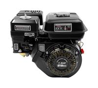 awolsrgiop Moteur Thermique 4 Temps 7.5CV, OHV Moteur à Essence, Moteur Industriel avec Arbre 20mm 3600 tr/min et Alarme manque d'huile, pour Kart, Pompe, Tondeuse, Refroidissement à air