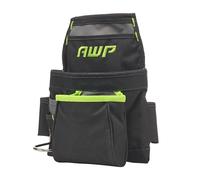 AWP TrapJaw Pochette à Outils de Charpentier 9 Poches à étages avec Boucle en Acier pour Marteau