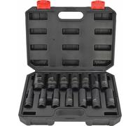 Awtools 1/2" impact socket set 14cz. schwarze Linie