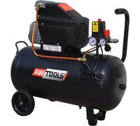 Awtools Compresseur d'huile Fl-50L Capacité 245L/Min. Réservoir 50L