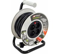 Awtools Enrouleur de rallonge Standard 40M 3X1.5 Mm 16A / 3680W