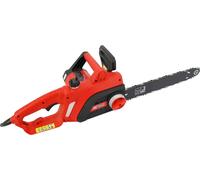 Awtools tronçonneuse électrique, modèle 2000W, idéale pour couper du bois, puissante, efficace, robuste, facile à utiliser, idéale pour le jardinage et les travaux d'extérieur.