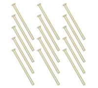 Axe de Charnière de Porte en Acier Inoxydable Réparation(Or Brillant) | 15 Pièces, Stabilité Renforcée, Fonctionnement Fluide, Entretien Aisé, Réparation Individuelle et Pose sans Effort