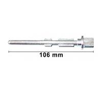Axe De Poignée De Porte Latérale 106 Mm - Peugeot Partner 2.0 Hdi 90 04/1996-03/2008