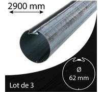 Axe Deprat 62 volet roulant 0.6 mm - 2900 mm - lot de 3