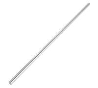 Axe linéaire, rail de cylindre en acier portant 1pc Axe linéaire, tige ronde ronde, diamètre 12mm, pour dispositifs à grande vitesse, à bruit réduit et de haute précision (500mm)