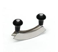 Axentia 200509 Hachoir Berceuse 2 Lames en Acier Inoxydable 17 cm