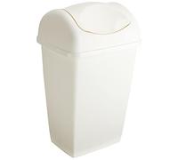 Axentia 235685 Poubelle Plastique Blanc 39,5 x 31 x 65 cm