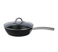 axentia Poêle forgée, diamètre : env. 28 cm, avec couvercle