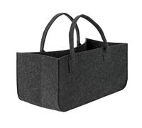 axentia Sac en feutre, anthracite, environ 50 x 26 x 25 cm