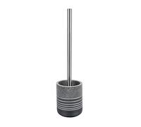 axentia Salta Ensemble WC en polyrésine Anthracite Ø 9 cm