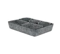 axentia Set d'organisateurs pour tiroirs, 7 pcs. 4 gr.